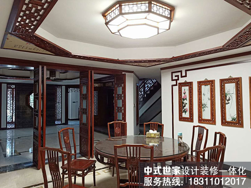 萍乡中式家装柱子到底如何设计,家庭装修中式里要注意哪些问题