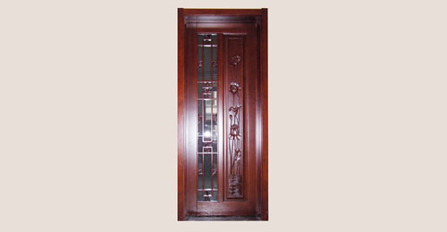 萍乡卧室门选红木门中式风格还是白色好