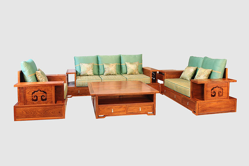 萍乡中式实木沙发简直太美了