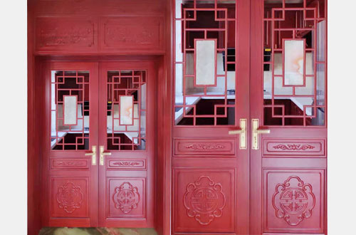 萍乡仿古门窗隔扇的雕刻艺术展示