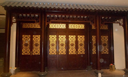 萍乡传统仿古门窗浮雕技术制作方法