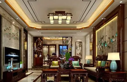 萍乡中式装饰家具中的中式图案