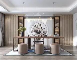 萍乡新中式风格茶室如何规划设计