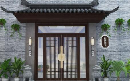 萍乡您是否了解不同形式的中式门头设计要点？